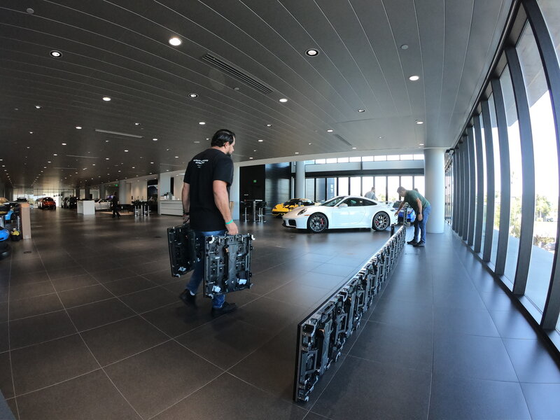 Porsche Event - LED Display